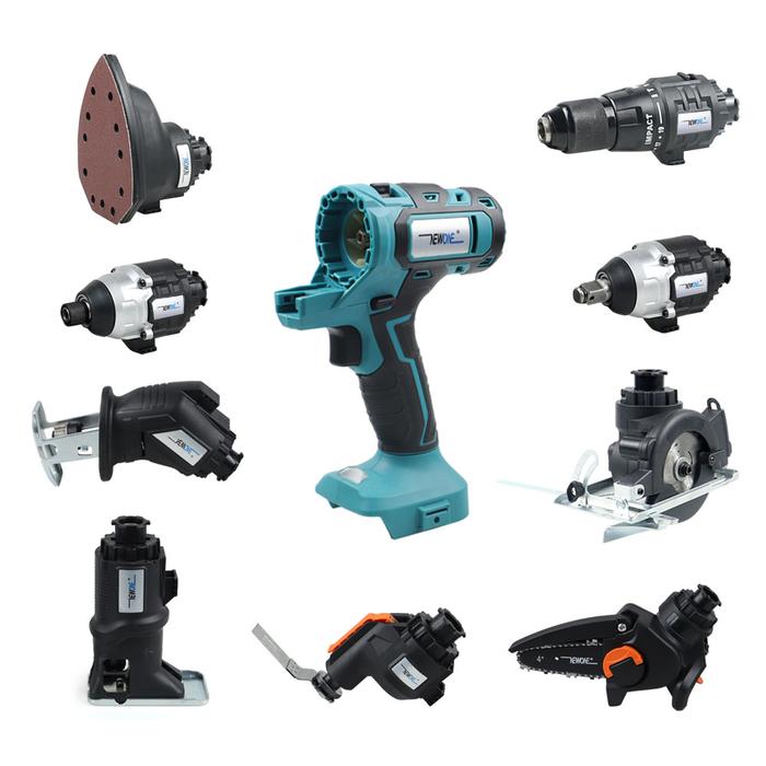 Gambar Newone 10-In-1 Power Tool Drill Reciprocating Saw Jig Saw dari Lawex Pro undefined Tokopedia