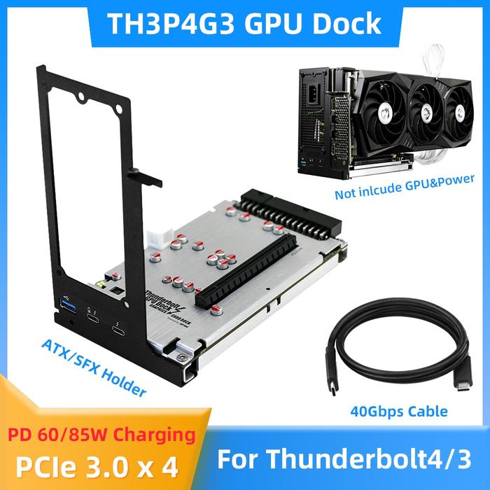 Docking Station Graphics Card Thunderbolt Egpu Enclosure External
