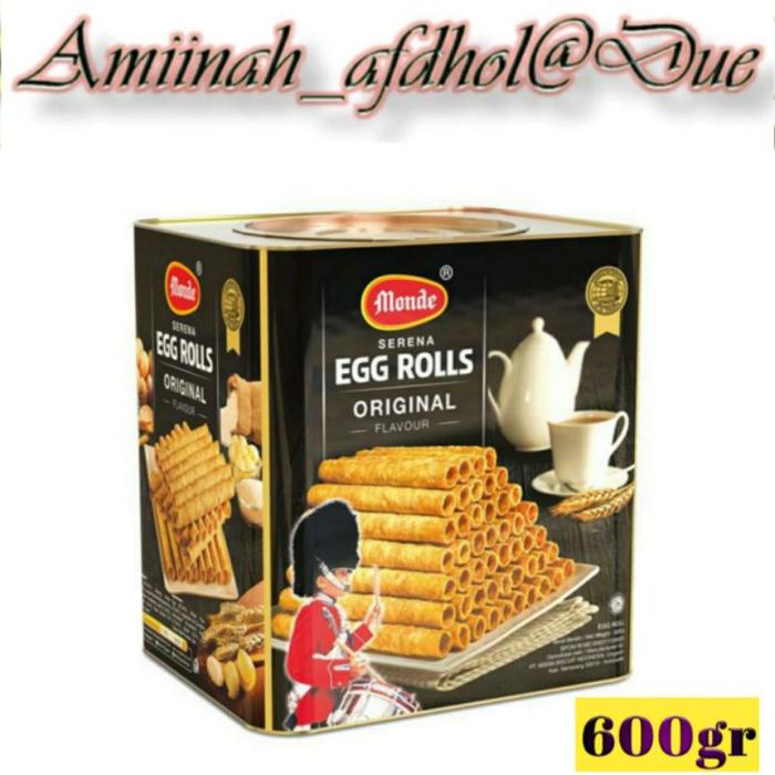Gambar Monde Egg Roll Original Biskuit [600Gr] dari Luxetical store undefined Tokopedia