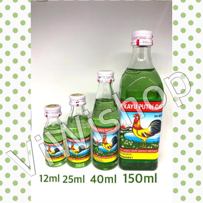 Gambar minyak kayu putih cap ayam jago asli Medan 25 ML per lusin - minyak go dari vi-wishop undefined Tokopedia