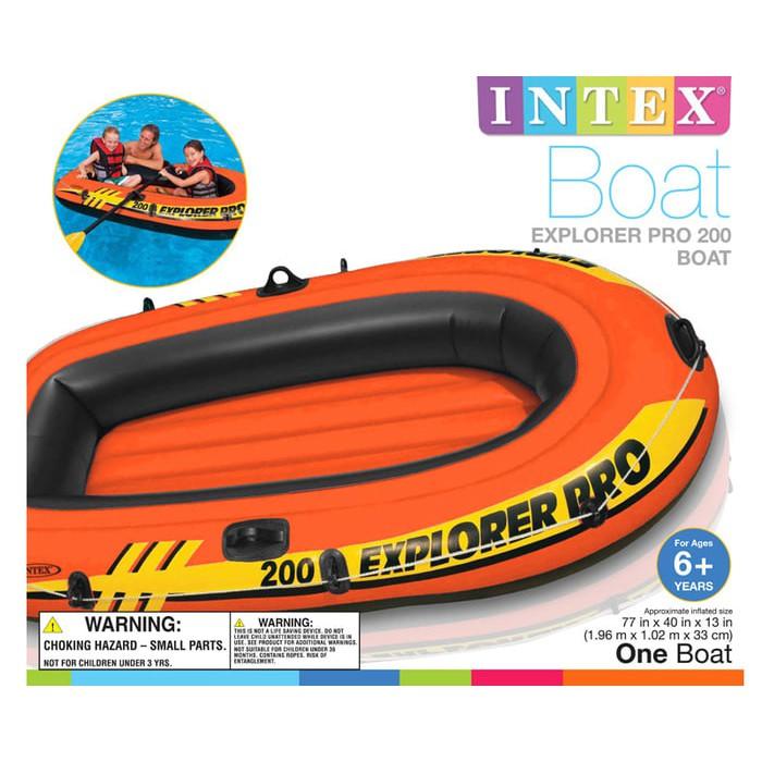 Jual SUPER MURAH Perahu Karet Explorer Pro 200 Boat only Play