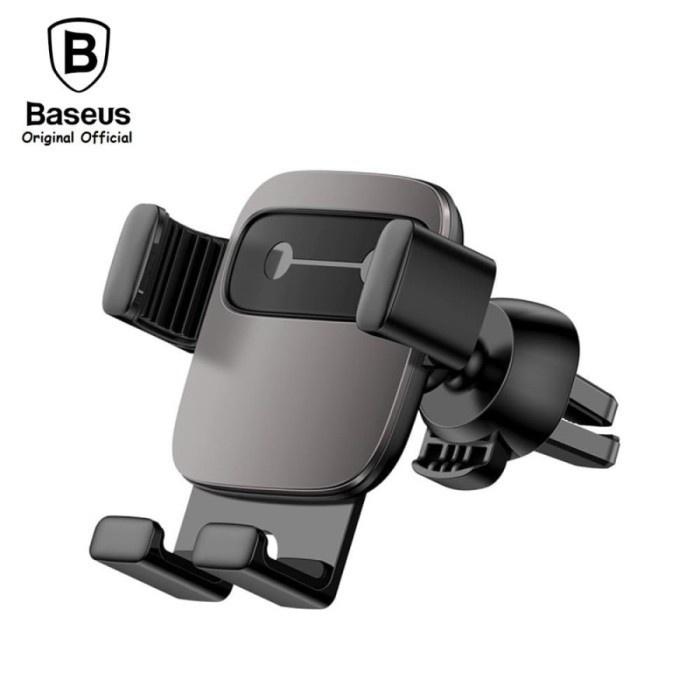 Gambar Baseus Car Holder Air Vent Cube Gravity Mobile Phone Car Mount - Hitam - Hitam dari OUTFITKER undefined Tokopedia