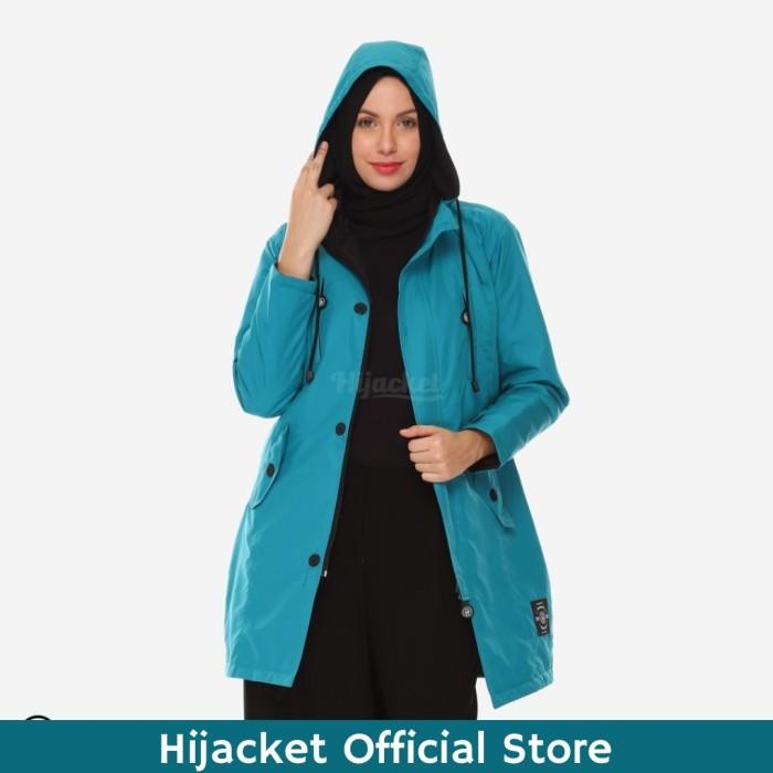 Gambar terbaru Jaket Wanita Muslimah Jaket Parka Panjang Hijacket Original - BONDI GREEN, XL dari shoping bercuan undefined Tokopedia
