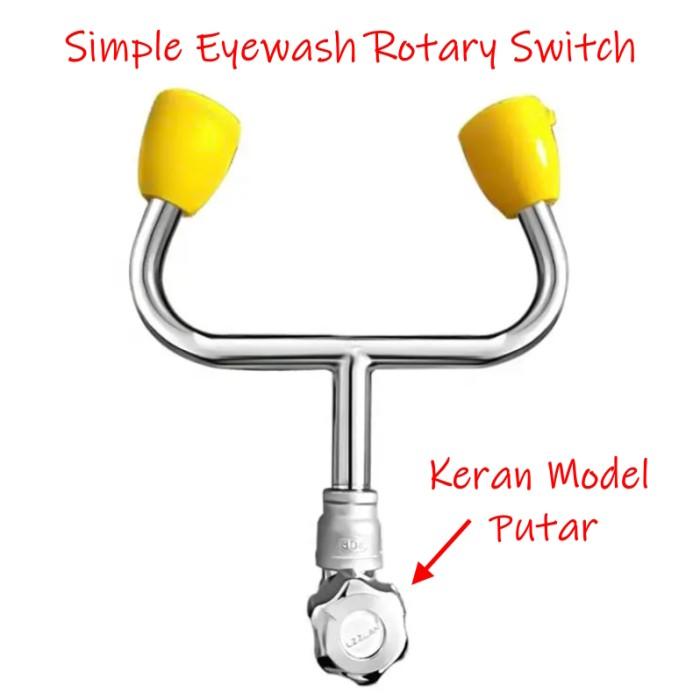 Jual Simple Eye Wash / Keran / Kran Eyewash Pencuci Mata Model Sederha ...