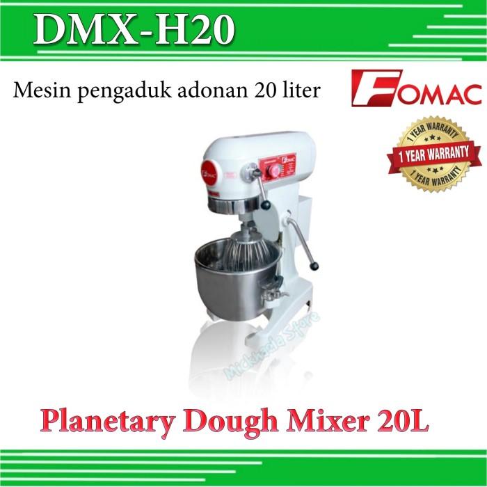 Planetary Dough Mixer Mesin Pengaduk Adonan 20 Liter Dmx-h20 Foma Best