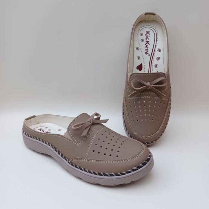 Gambar Sepatu Sandal Wanita Kickers Big Size 41-45 sl alisa 05 - Kps, 36 dari Barooqah Shop undefined Tokopedia
