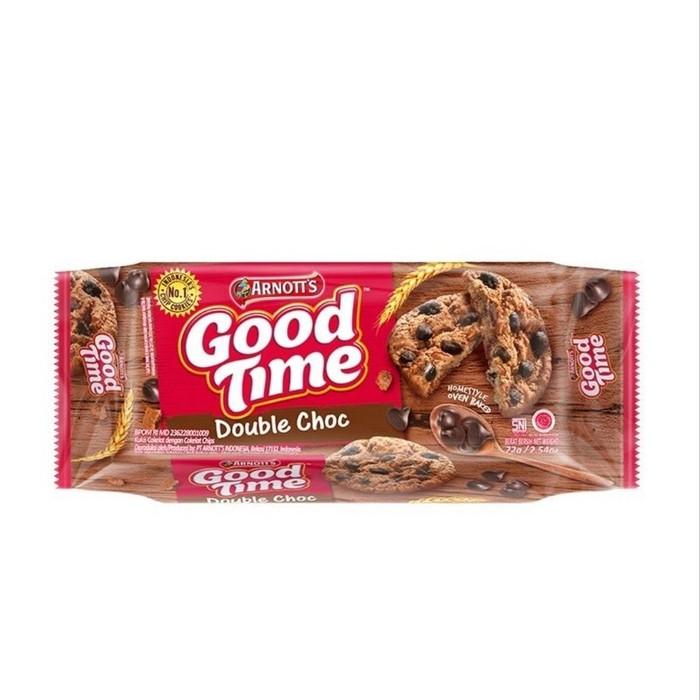 Gambar GOOD TIME DOUBLE CHOCO COOKIES 72G dari Singgalang Jaya Mart undefined Tokopedia