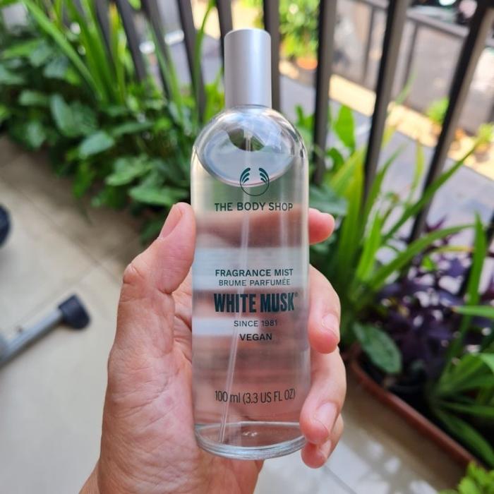 Parfum Body Mist Harga White Musk Body Shop [ORIGINAL] THE BODY