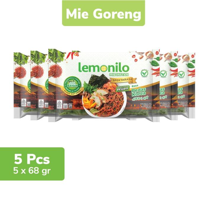 Gambar 5 Pcs Lemonilo Mie Instan Goreng Pedas Korea 6g dari gusifujutorami1 undefined Tokopedia