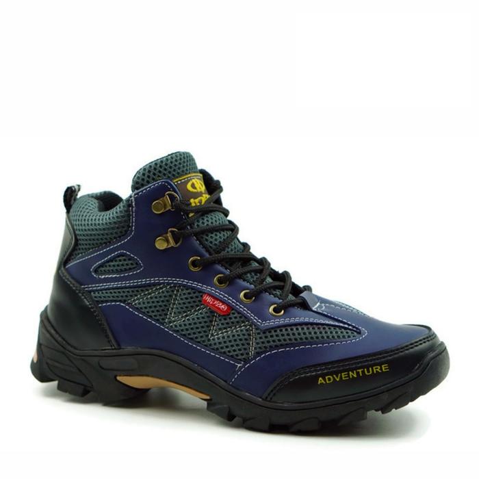 Gambar HIPZO M-32 Sepatu Pria Hiking Casual Hipzo Sepatu Gunung Kerja hiking - NAVY, 42 dari hipzoshoestore undefined Tokopedia