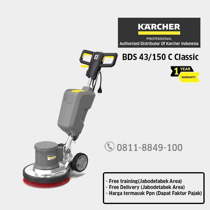 Gambar KARCHER FLOOR CARE POLISHER BDS 43/150 C MESIN POLES LANTAI INC TANKI dari Sana Utama undefined Tokopedia