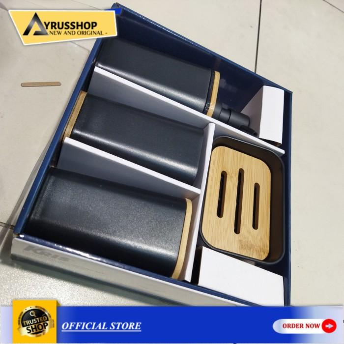 Gambar Set 4Pcs Aksesoris Kamar Mandi Dispenser/Tempat Sabun/Tumbler/Kris dari widiaseller12 undefined Tokopedia