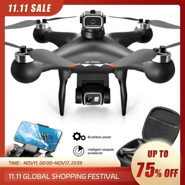 Gambar S116 MAX Elf Drone 4K HD Dual ESC Camera Optical Flow Localization dari OUTLET ANNAS undefined Tokopedia