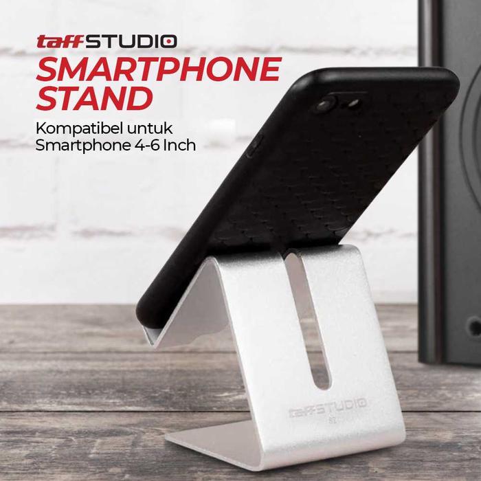 Gambar Stand Aluminium Untuk Smartphone - Silver dari artomlebetshop undefined Tokopedia
