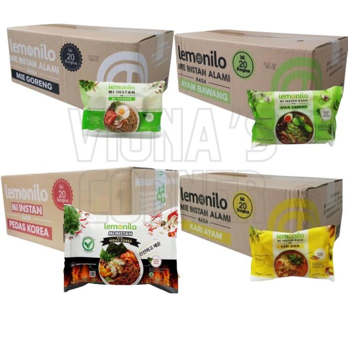 Gambar Lemonilo Mie Instant Sehat Mie Kuah Goreng Pedas Korea 1 Dus Isi 20Pcs dari Bunda Pipit undefined Tokopedia