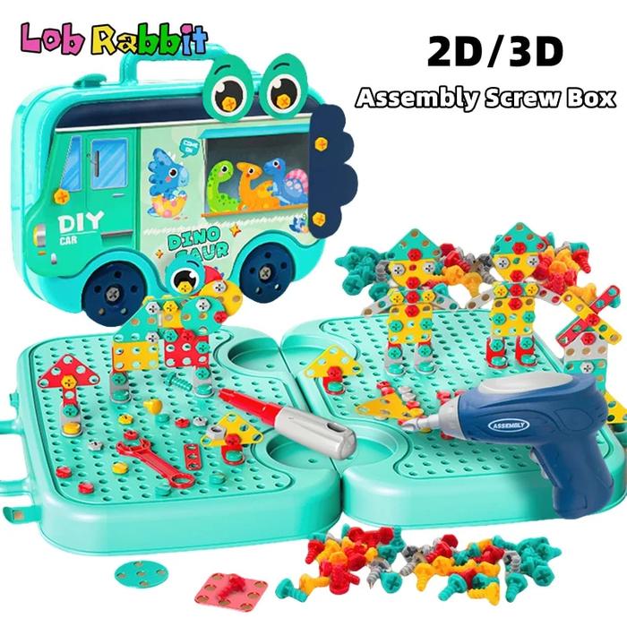 Gambar Children Pretend Play Electric Drill Toolbox Driller Games Tool Toys dari Paris Busana undefined Tokopedia