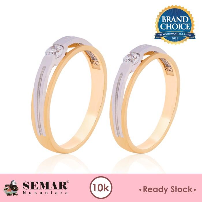Gambar Cincin Emas Qiana Wedding Ring Gold Cincin Nikah 10K Semar Nusantara - 8-9 dari Semar Nusantara undefined Tokopedia