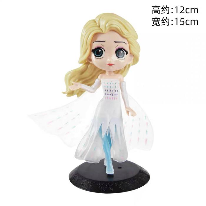 Gambar Topper Boneka Princess Putri Elsa Anna Belle Sofia Sophia Mermaid - Elsa Putih dari juara69 undefined Tokopedia