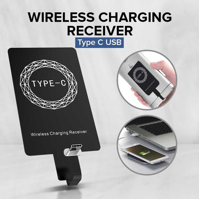 Fast Charging Receiver Wireless Charger For Type C Fast Charging
