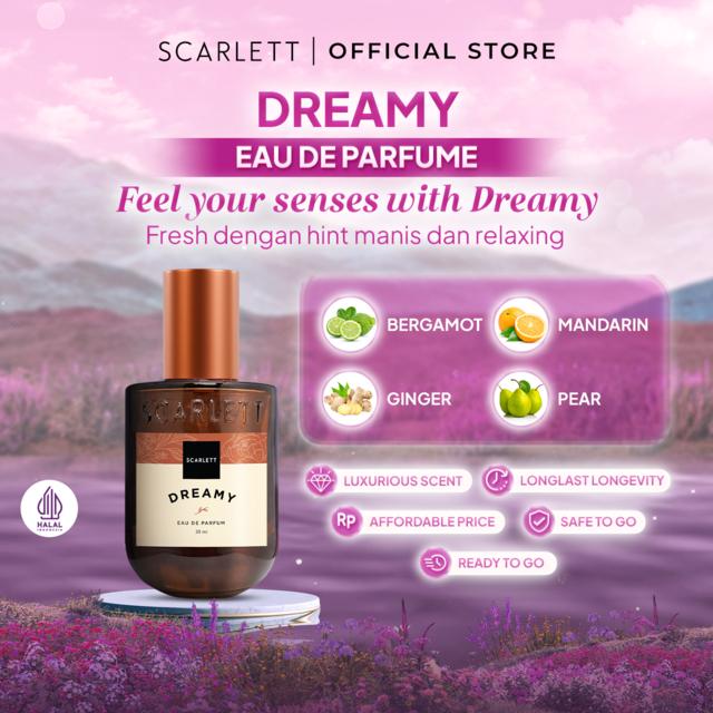 Gambar SCARLETT PARFUME 30ml ALL VARIAN - Dreamy dari Pacharelleshop undefined Tokopedia
