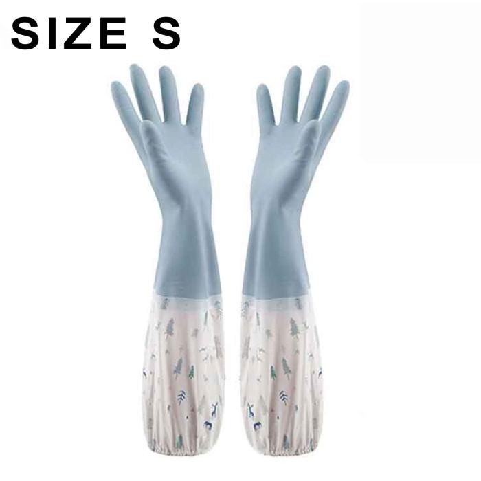 Gambar Sarung Tangan Pencuci Piring * Sarung Tangan Karet * Tahan Air * Latex - Serut S dari MD mandiri undefined Tokopedia