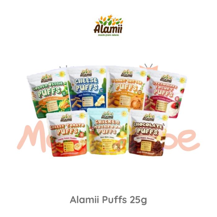 Gambar Alamii Puffs Snack Makanan Ringan Camilan Bayi Tanpa MSG 25gr - Golden Veggie dari bimbim12 undefined Tokopedia
