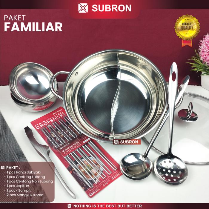 Gambar SUBRON Promo Paket Super Lebay Paket Alat Masak Komplit BQQ Grill Suki - Paket Familiar dari SUBRON KITCHENWARE undefined Tokopedia