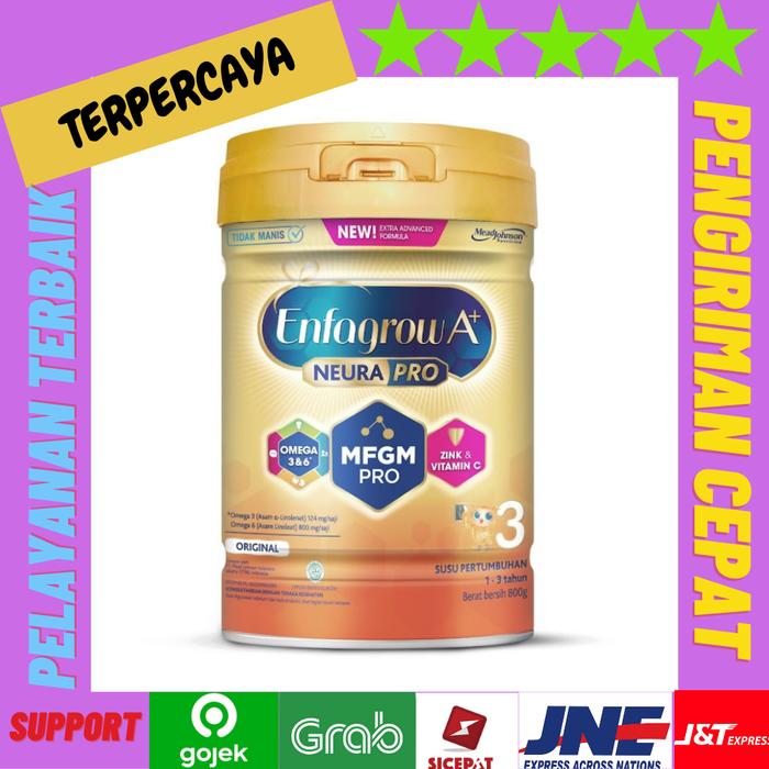 Gambar SUSU ANAK ENFAGROW A+ 3 ORIGINAL 800 gr dari Bazar Branded Official undefined Tokopedia