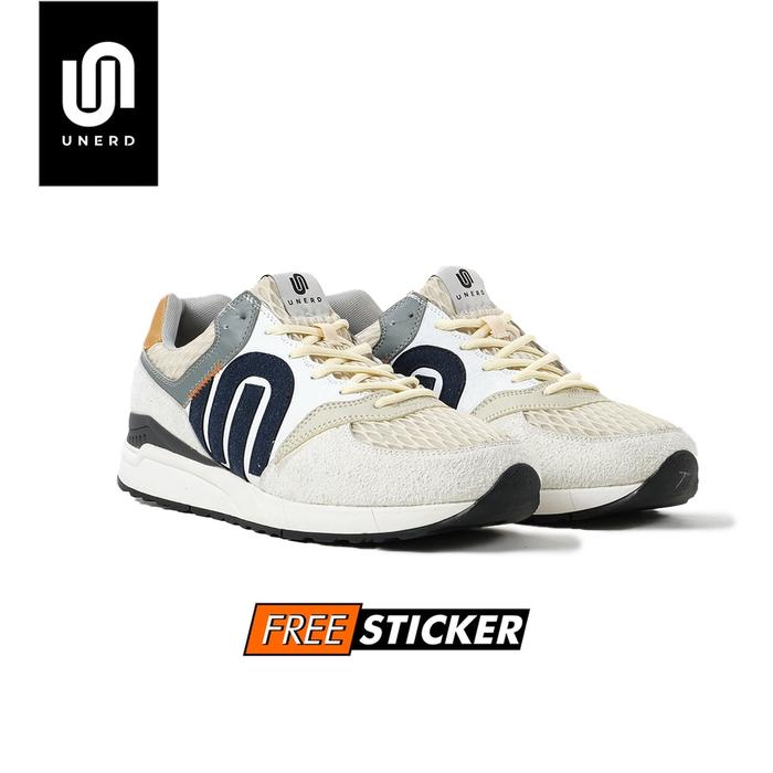 Gambar Unerd DHIGH VINTAGE WHITE | Sepatu Sneakers Casual Pria - Wanita - 45 dari Unerd Footwear undefined Tokopedia