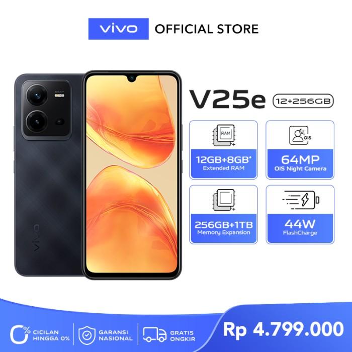 Gambar vivo V25e (12/256) - 64MP OIS Night Camera, Dual-View Video - Diamond Black dari Gadget Store 888 undefined Tokopedia