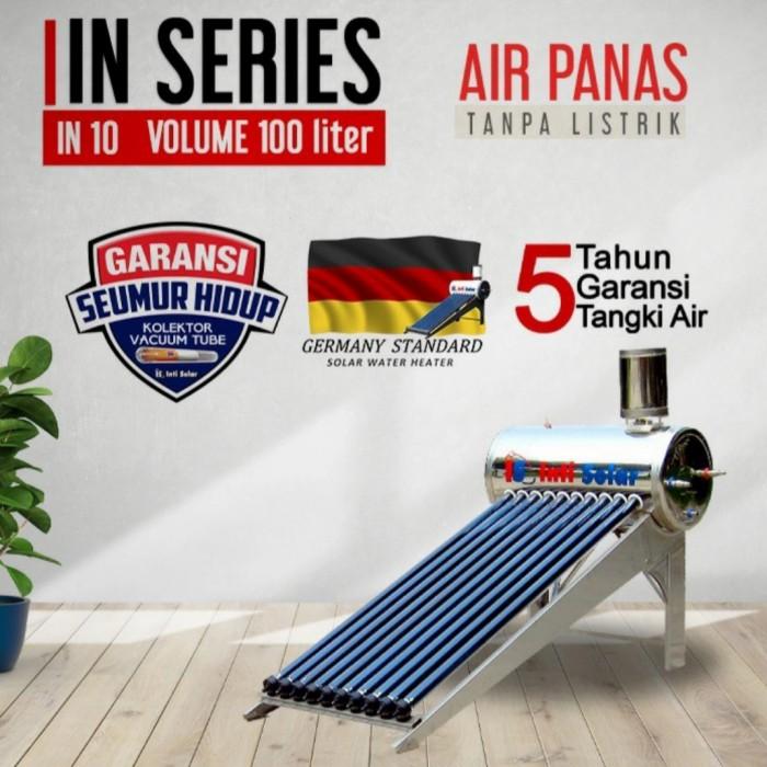 Jual INTI SOLAR IN 10 ( 100Ltr ) PEMANAS AIR TENAGA SURYA - Kota Medan -  Salsacoll | Tokopedia