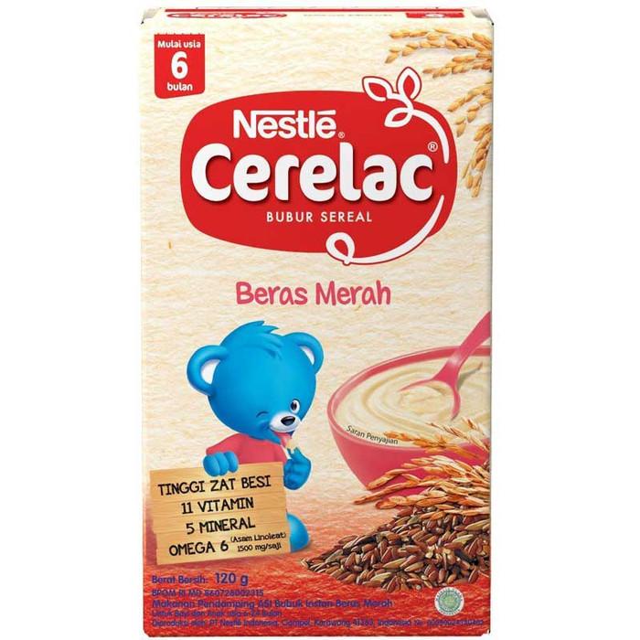 Gambar Bubur Bayi Nestle CERELAC Beras Merah 120g dari Habsya Mart undefined Tokopedia