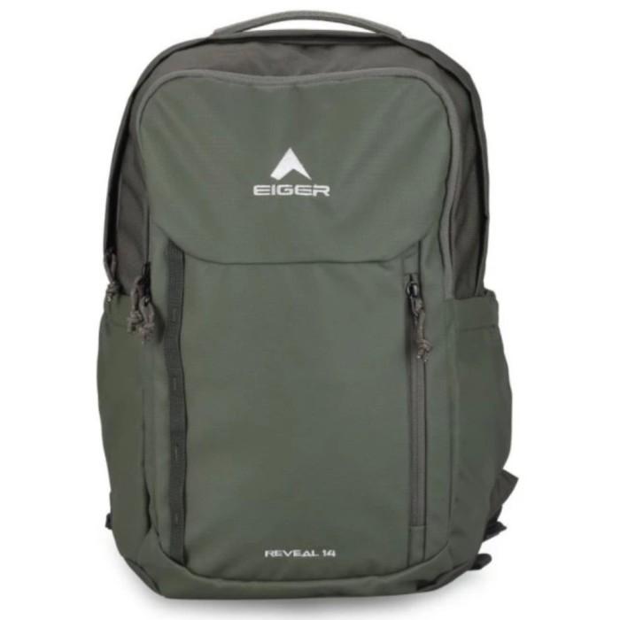 Gambar TAS RANSEL EIGER REVEAL 14L BACKPACK - Hitam - Hijau dari Outdoor gear.shop undefined Tokopedia