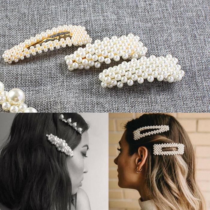 Gambar Jepit Rambut Mutiara Mewah ZenBlossom Vintage - Random, Not Specified dari ZenBlossom undefined Tokopedia