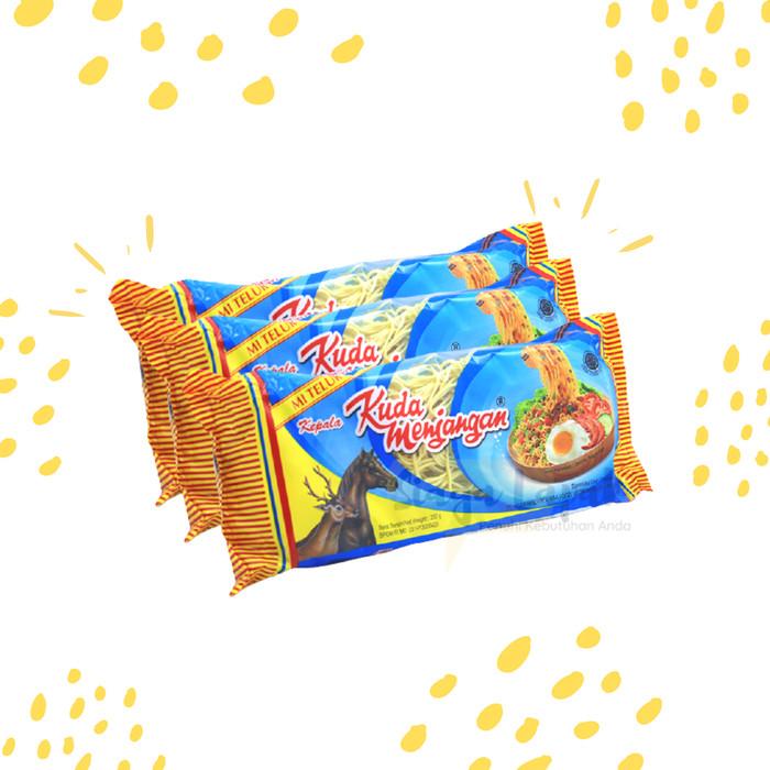 Gambar Mie Telur Kepala Kuda Menjangan - Mi Gepeng dan Pipih 200 gr - Mie Gepeng dari siagalapak_NEW undefined Tokopedia