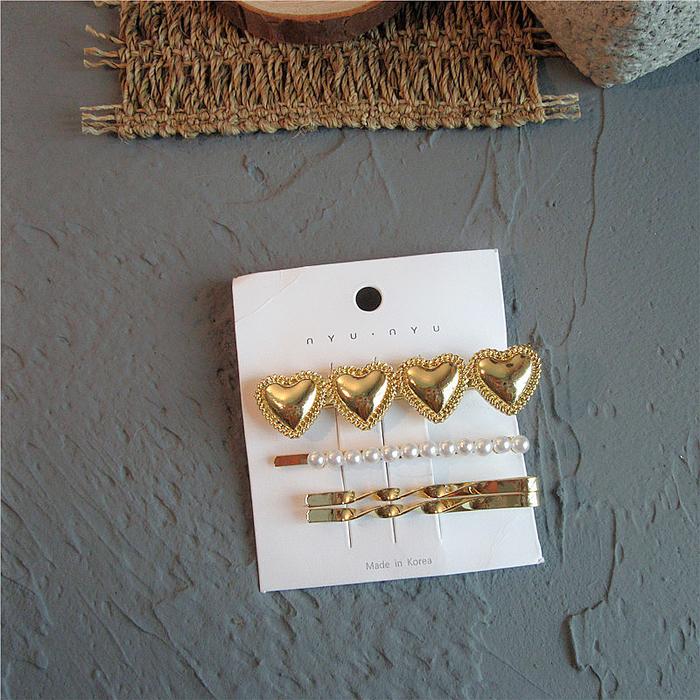 Gambar Jepit Rambut Mewah Mutiara 1 Set Isi 3 dan 4 Pcs ZenBlossom - ZBSPD3J - Abu Tua, Not Specified dari ZenBlossom undefined Tokopedia