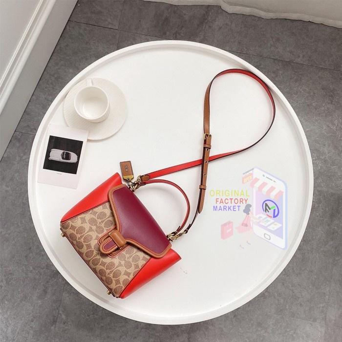 Jual Tas COACH 699 COURIER CARRYALL 23 CATFISH Signature Canvas