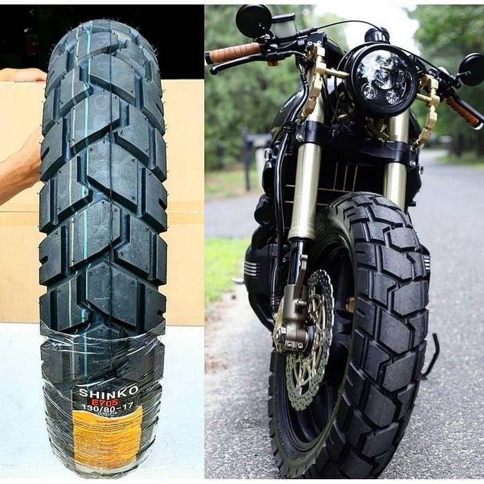 Tyres Shinko E705 130/80 - 17 & 150/70 - 17 Trail Master Cafe