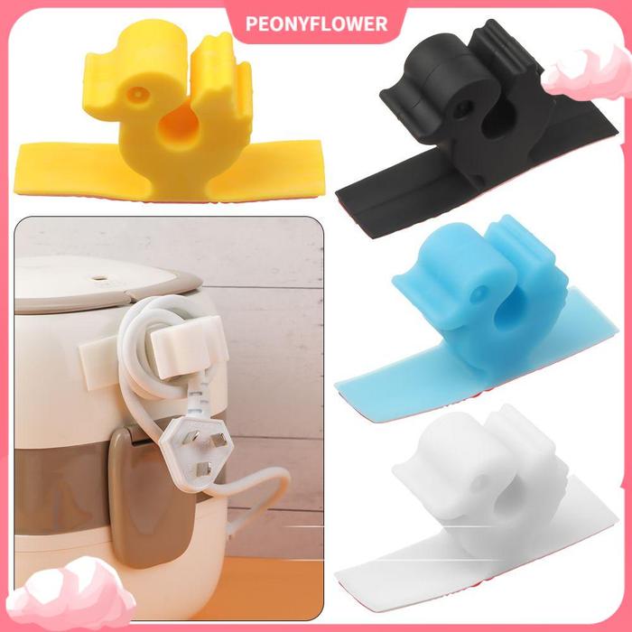 Gambar Pe-Flower Cord Organizer Tidy For Kitchen Appliances Storagesilicone dari maita undefined Tokopedia