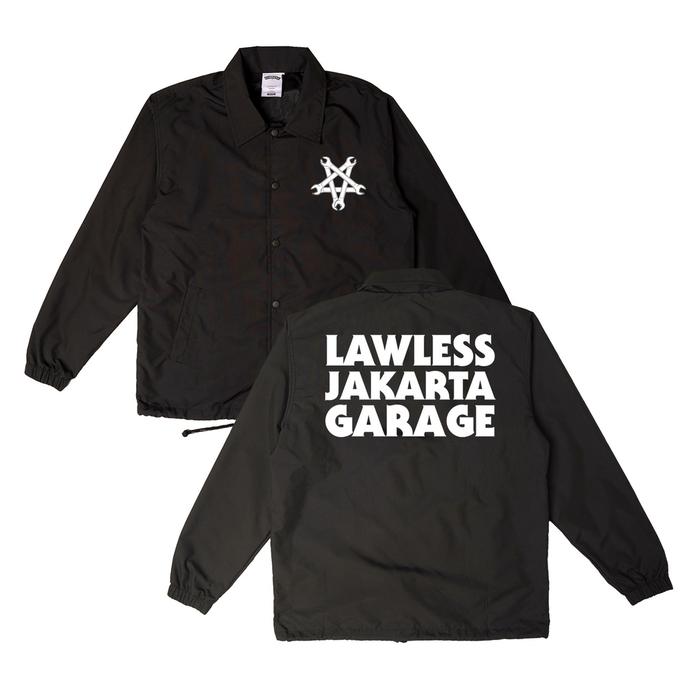 Gambar Jual Lawless Garage - Pentawrench Windbreaker - Black Murah dari natanel; undefined Tokopedia