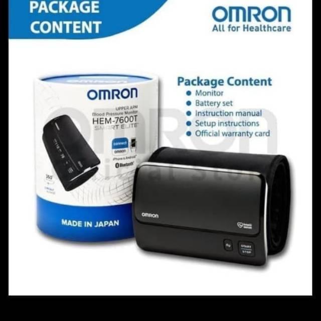 Jual Promo Omron Tensimeter Digital HEM 7600T With Bluetooth Murah