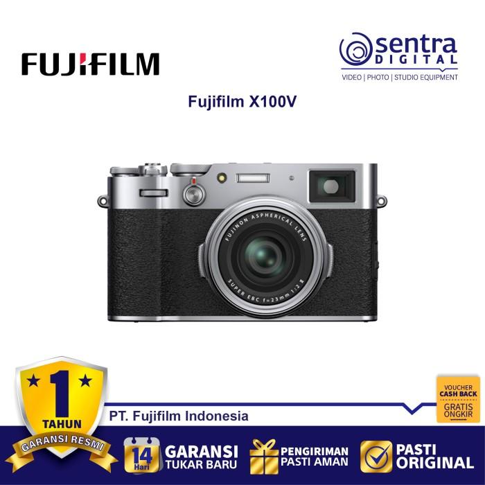 Gambar Fujifilm X100V Digital Pocket Camera | X100 V - Silver dari Sentra Digital Kota Surabaya Tokopedia