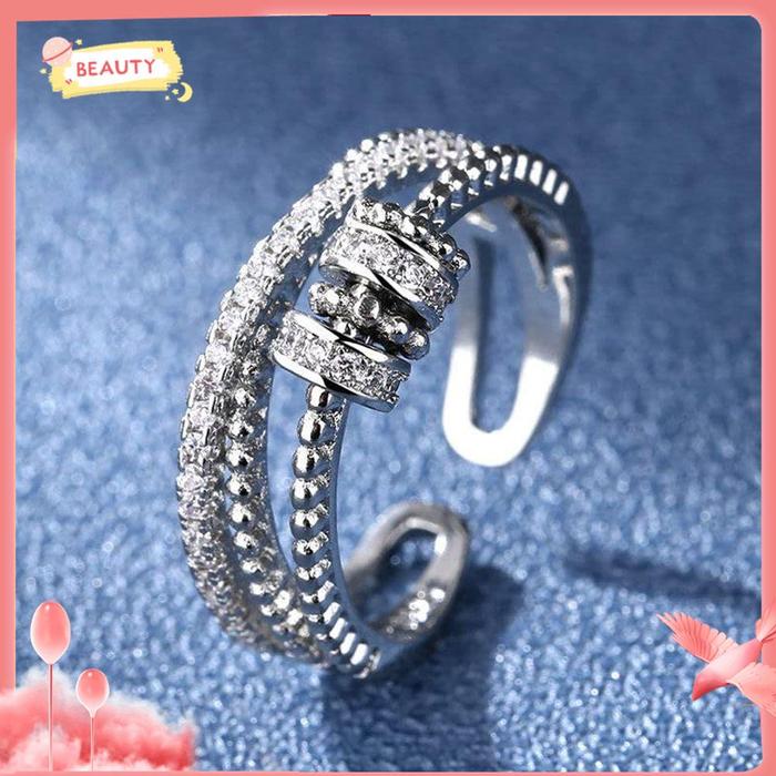 Gambar Cincin Model Terbuka Dapat Disesuaikan Aksen Manik-Manik dari rrd-1 undefined Tokopedia