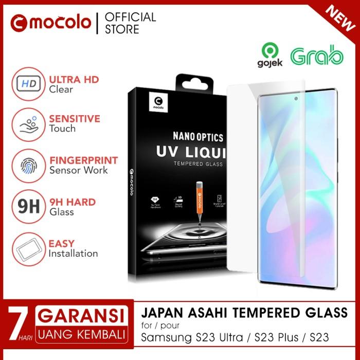 Gambar Mocolo Tempered Glass Galaxy Compatible For Samsung S23 Ultra Plus - 5G Anti Gores - Mocolo UV, S23 Ultra dari GadgetLifestyle Shop undefined Tokopedia