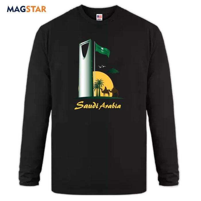 Gambar Kaos Haji dan Umroh Keren - Saudi Arabia V1 - Kaos NSA Ghabistore - Panjang, S dari GHABISTORE undefined Tokopedia