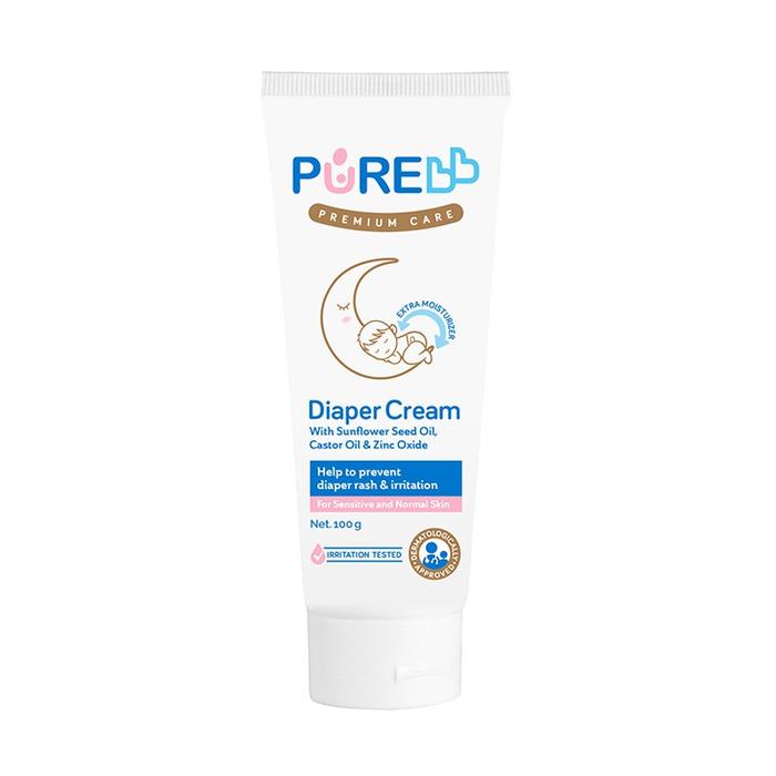 Gambar Pure Baby Diaper Cream krim Popok bayi - 100gr dari Babyland Bali Tukad Yeh Aya undefined Tokopedia