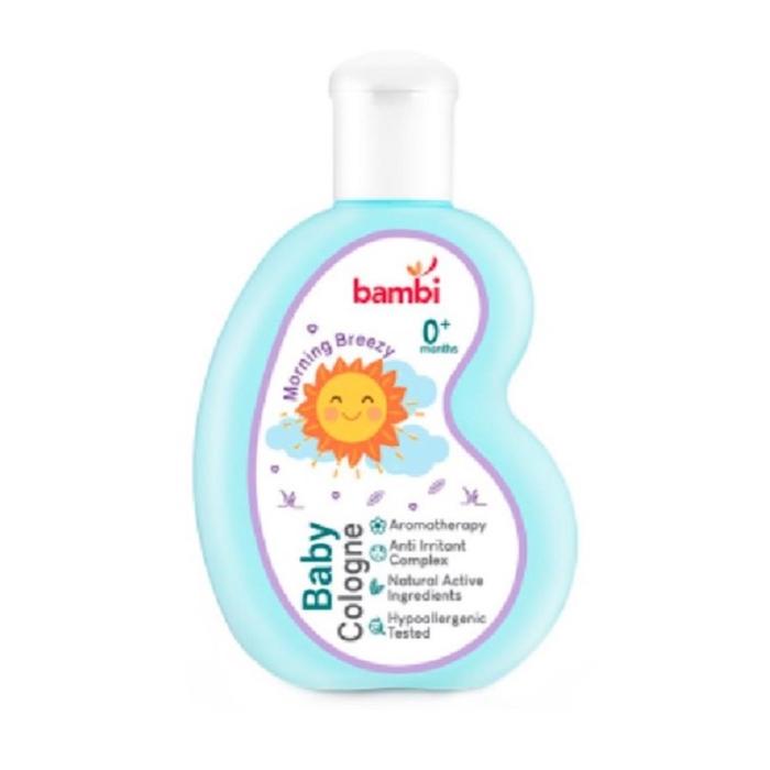 Gambar Bambi Baby Cologne 100ml - Milky Powdery Sweet Floral Morning Breezy - Morning Breezy dari AHMAD AL HABSY undefined Tokopedia