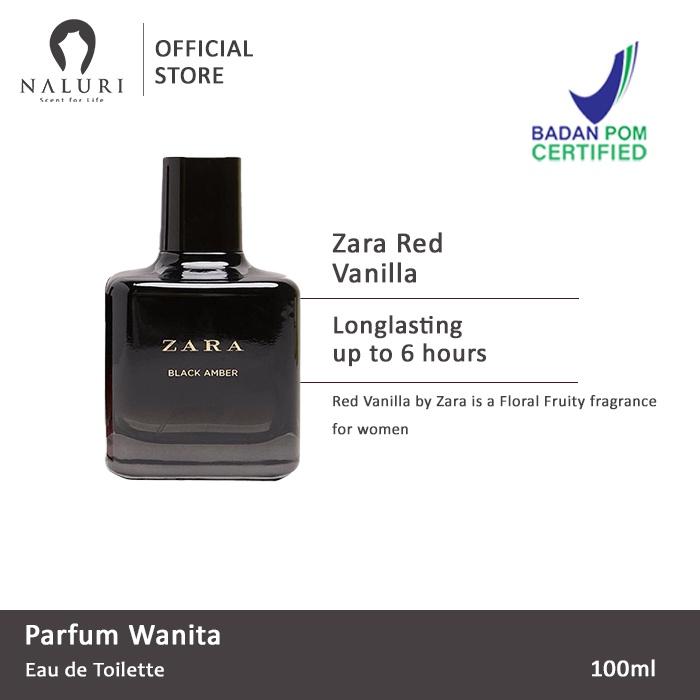 Zara Red Vanilla Zara Black Eau De Toilette 90ml Jual ßeceshop