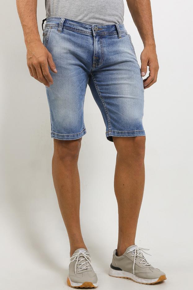 Gambar Celana Bermuda Jeans Slim Fit Pria CDL by Cardinal H0035BK17A - 38 dari Cardinal Brand undefined 5 Tokopedia