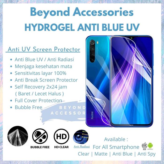 Gambar Anti Gores Hydrogel Anti Break Screen Protector BlackBerry Keyone - Anti UV, Depan dari Beyond Acc undefined Tokopedia